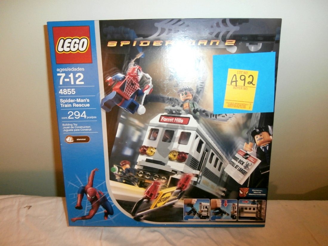 Lego Spider-Man's Train Rescue: 4855