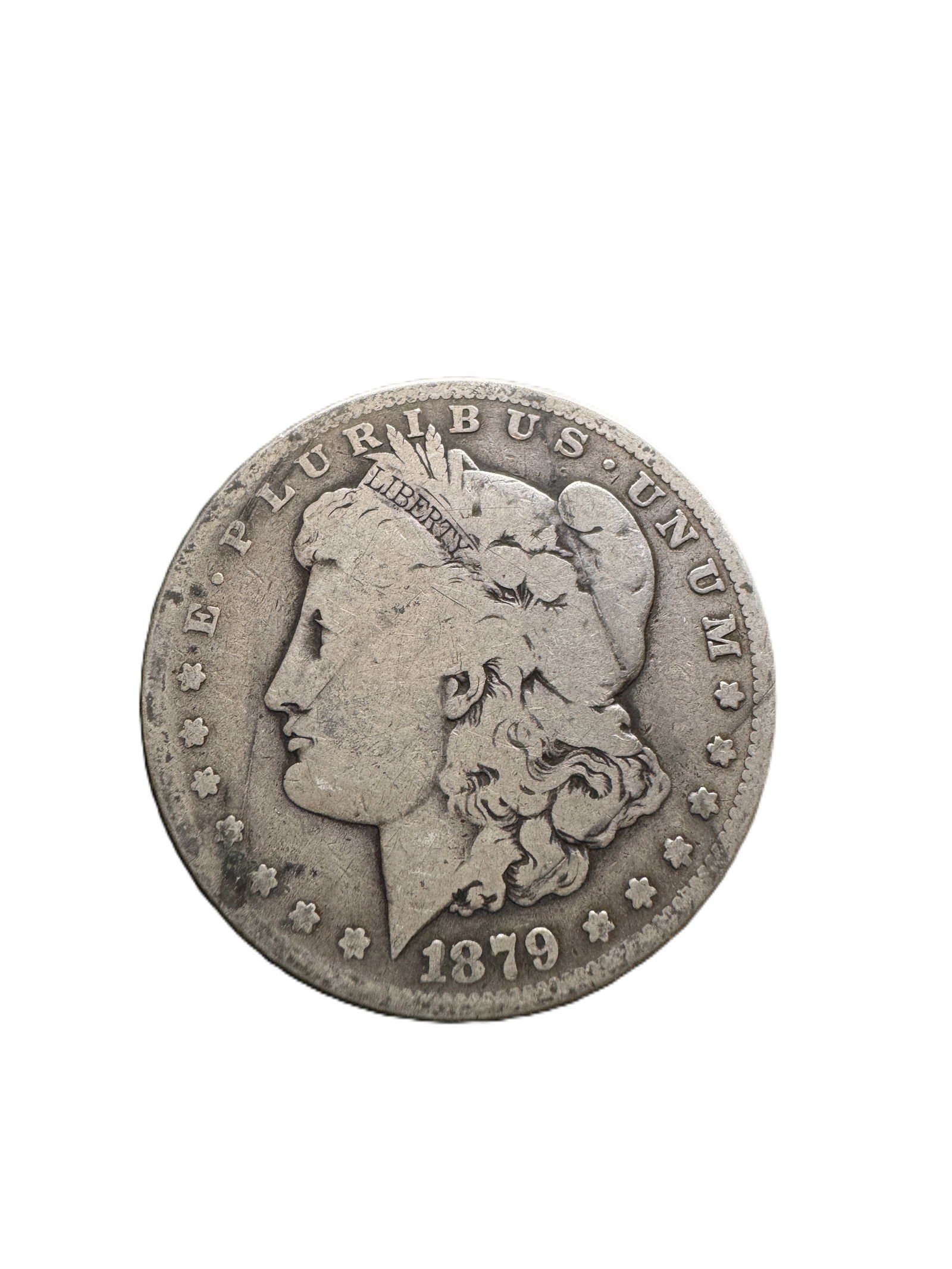 1879 Morgan Silver Dollar Philadelphia Mint (1 of 2)