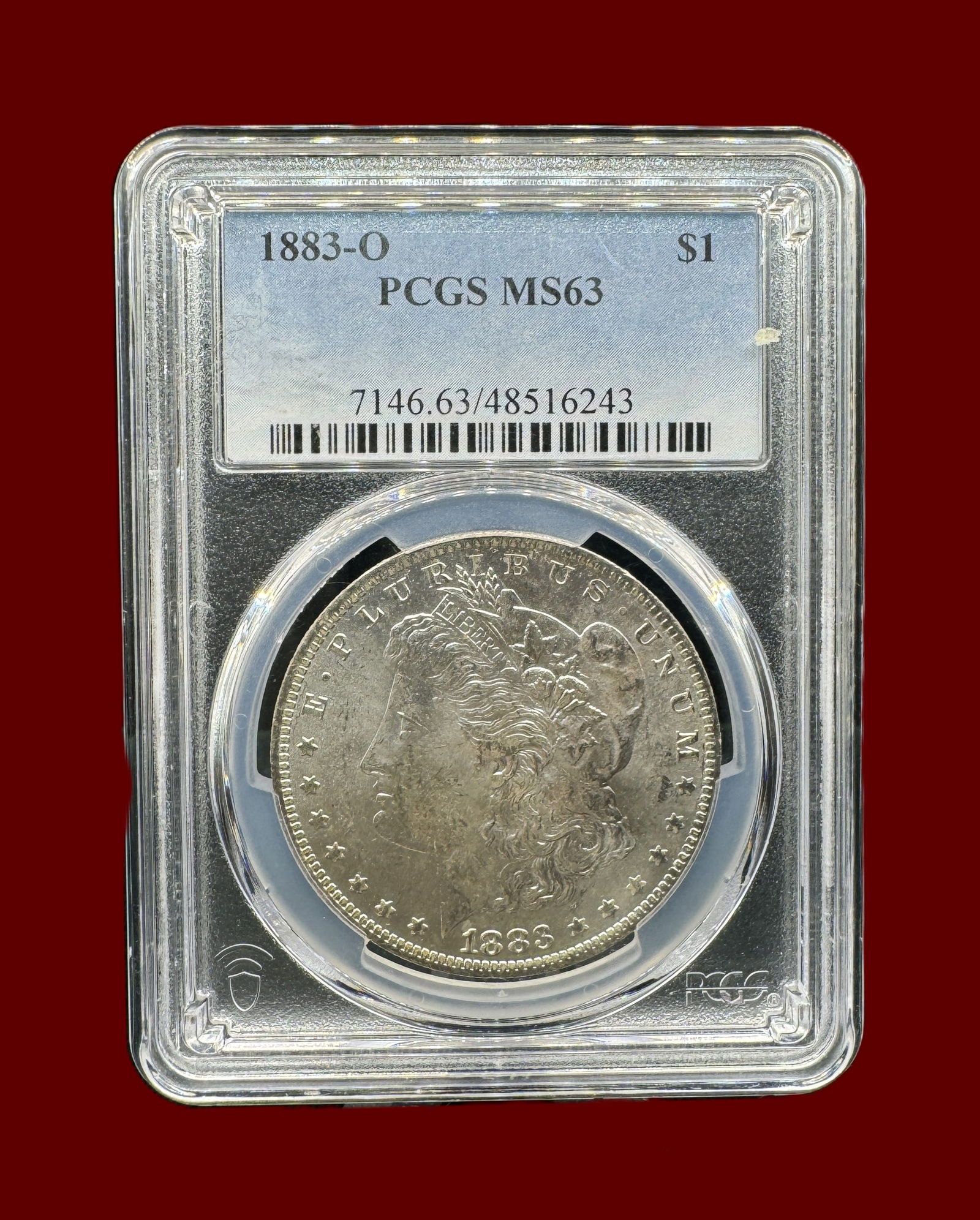 PCGS MS63 1883 O Morgan Silver Dollar (1 of 2)