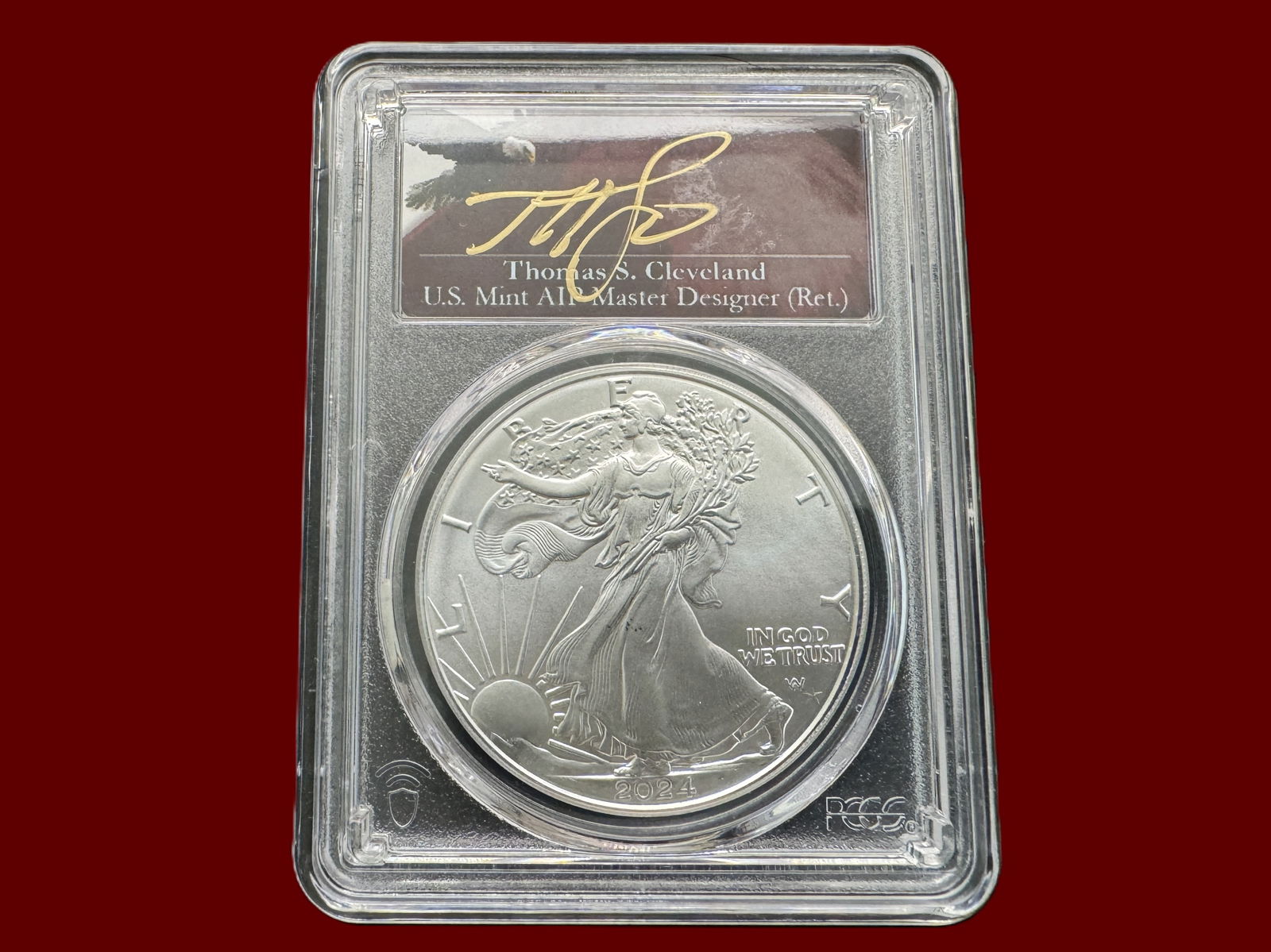 Consecutive 2024 P $1 PCGS MS70 Silver Eagle with Star Privy Philadelphia Mint First Strike (1 of 2)