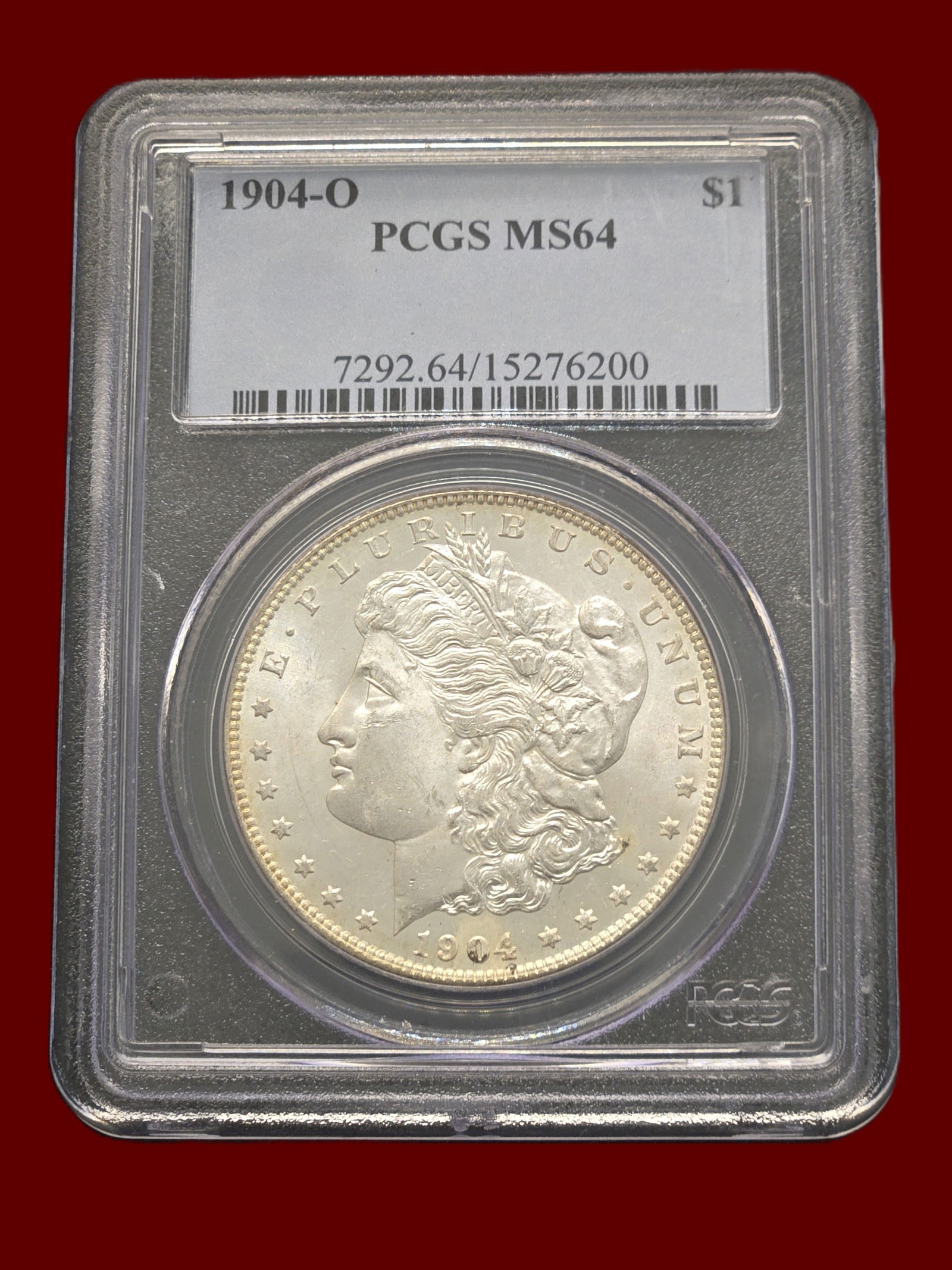 PCGS MS64 1904 O $1 Morgan Silver Dollar (1 of 2)