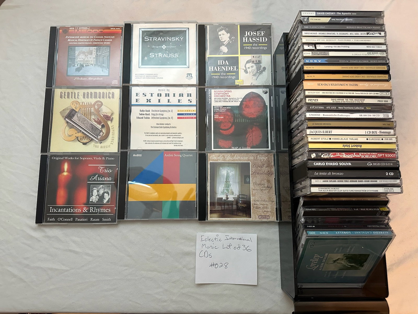 Lot of 36 Eclectic International and various artist CDs (1 of 1)