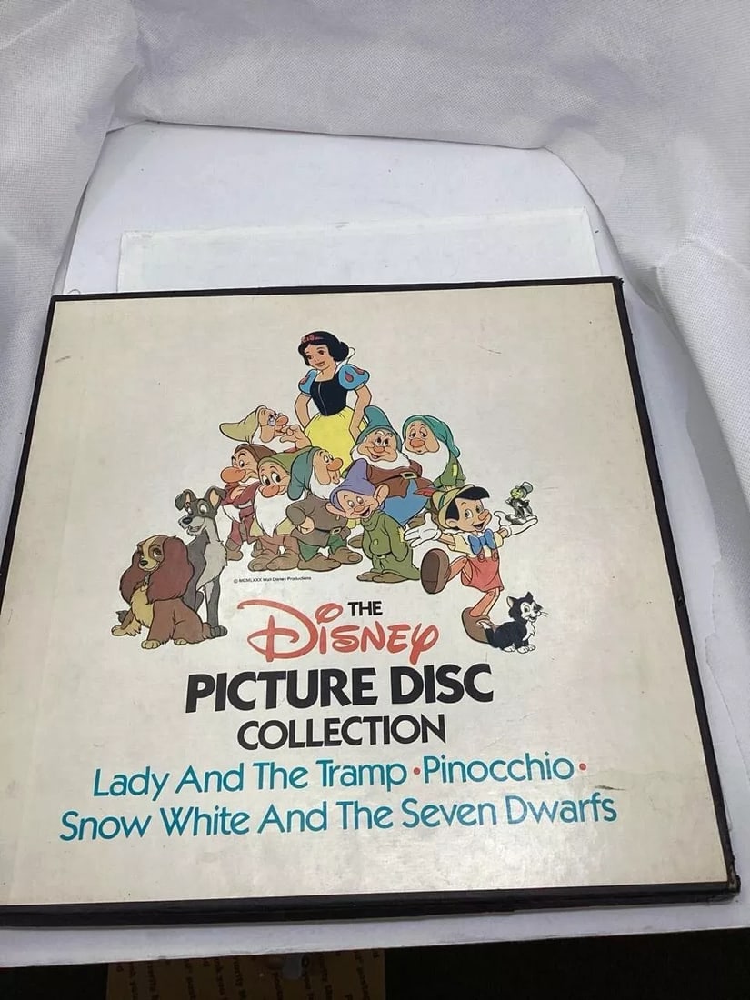 Disney Picture Disc Collection Featuring Classic Movie Soundtracks Vinyl Rare (1 of 10)