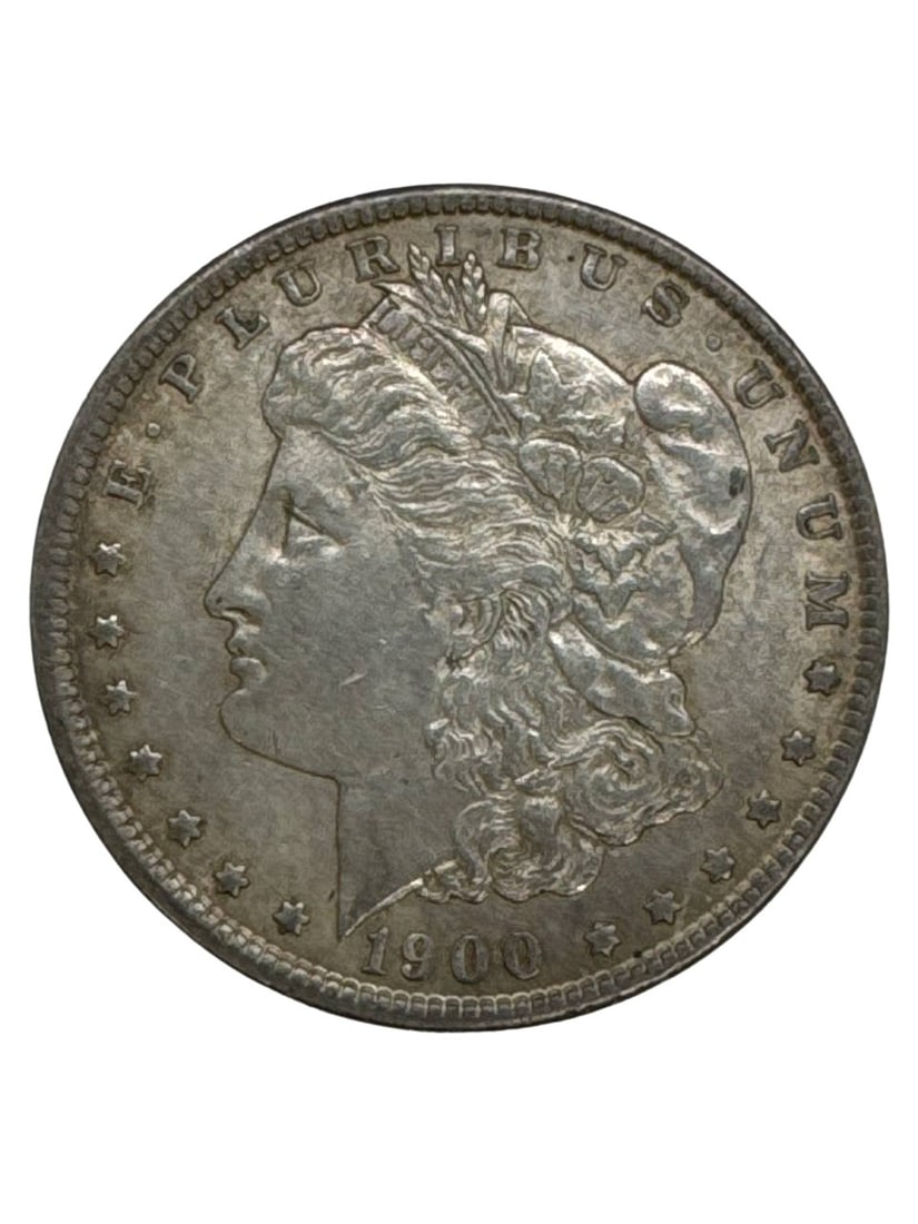 1900 Morgan Silver Dollar E Pluribus Unum USA Coin Collectible (1 of 6)