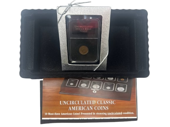 Uncirculated Indian Head Penny 1906 Classic American Coin Collectible (1 of 6)