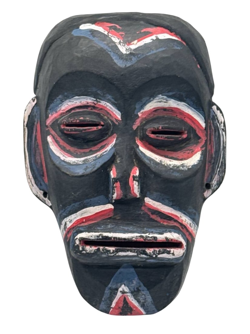 Handcrafted Tribal Wooden Mask African Art Decor 13 in (1 of 11)