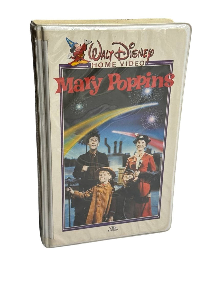 Walt Disney Mary Poppins VHS Home Video 139 Minutes NTSC 9x6 Inch (1 of 4)