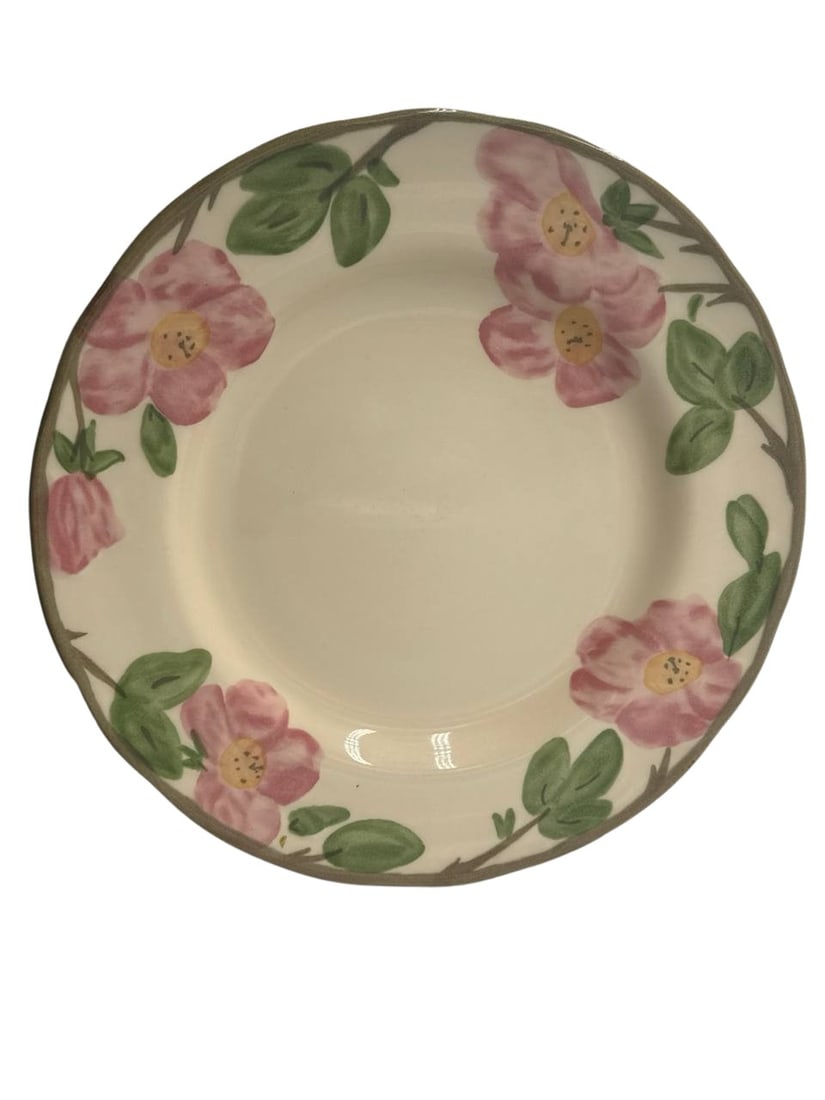 Franciscan Desert Rose Floral Dinner Plate 12 Inch Vintage Ceramic (1 of 7)