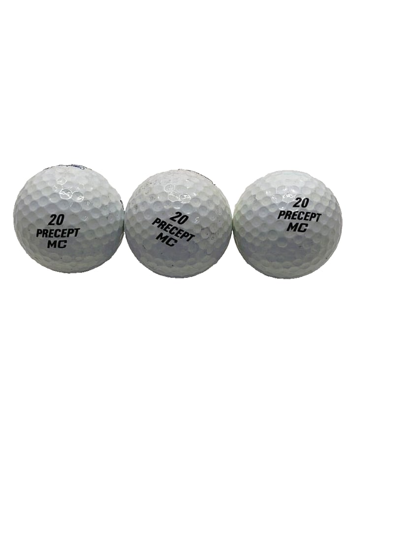 Precept Golf Balls Spin 392 Sports Equipment White Color Set (1 of 4)