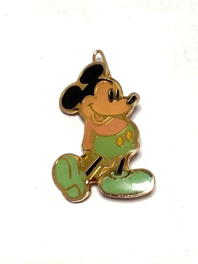 Vintage Mickey Mouse Enamel Bag Charm Collectible Disney Accessory (1 of 7)