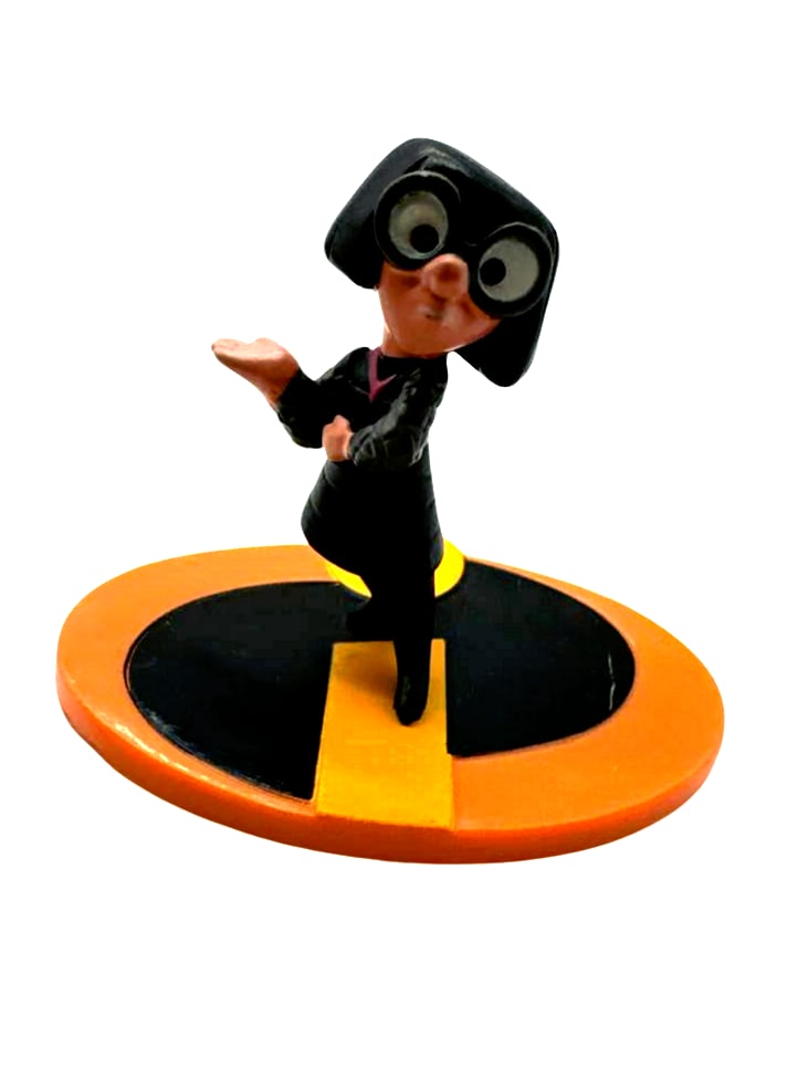 Disney Pixar Edna Mode Collectible Figurine Toy 2-Inch (1 of 8)