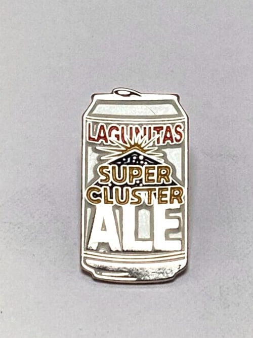 Lagunitas Super Cluster Ale Pin Collectible Beer Accessory: See pictures for details