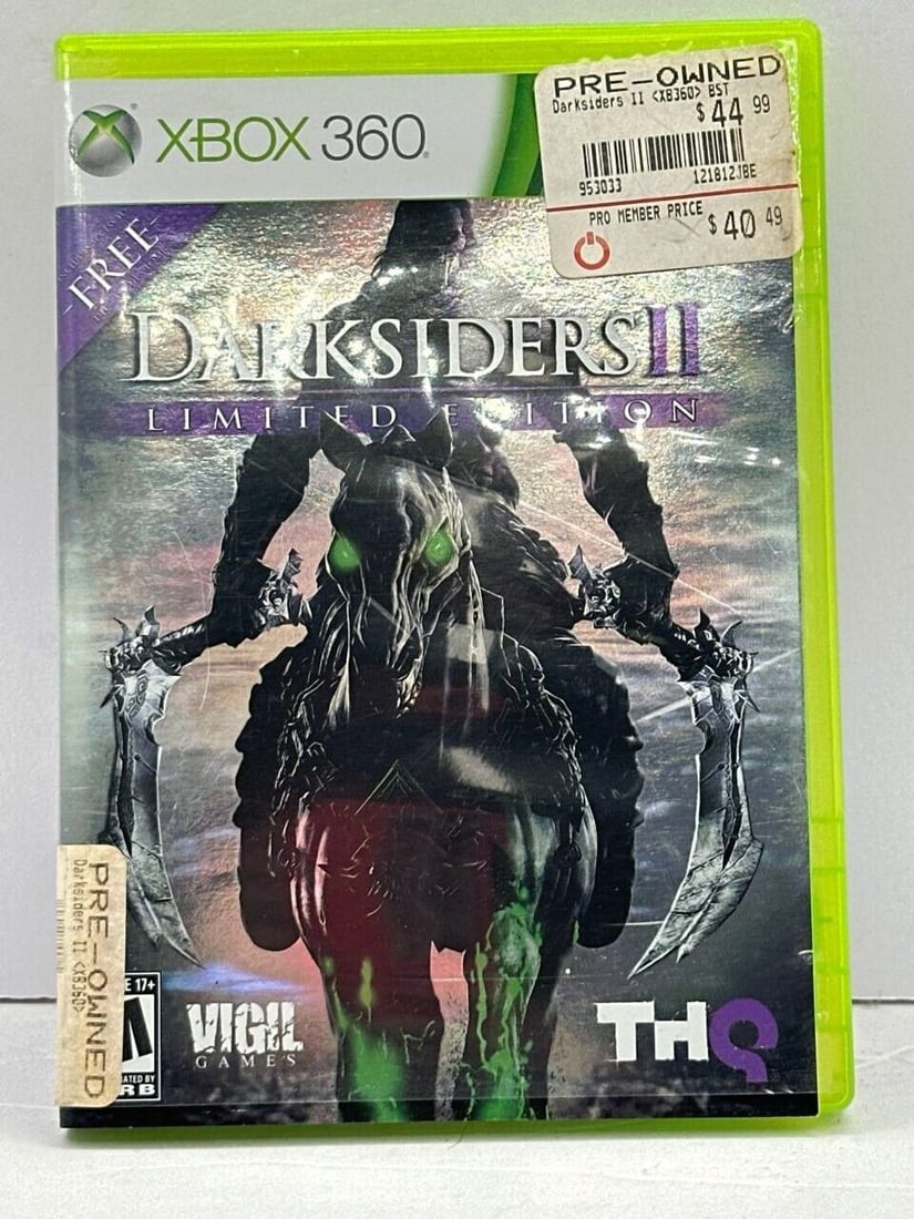 Darksiders II Limited Edition Xbox 360 Game Pre-Owned Vigil Games THQ (1 of 4)