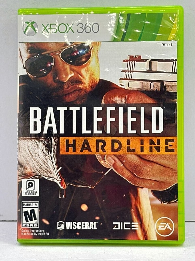 Battlefield Hardline Xbox 360 Visceral DICE EA Game Box With Disc (1 of 4)
