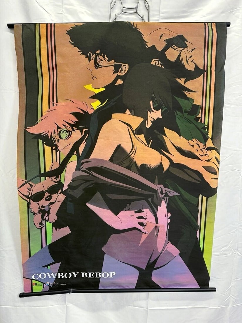 Cowboy Bebop Wall Scroll Poster Featuring Main Characters Art Print Height 42 In (1 of 6)