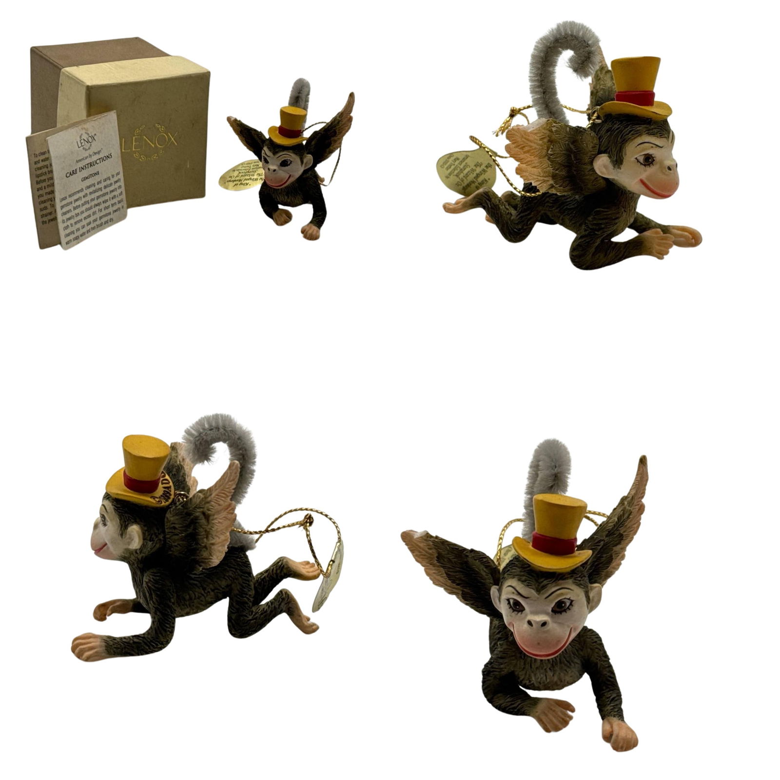 Lenox Wizard Of Oz Winged Monkey Ornament 3 In 2 Oz Painted Figurine (1 of 5)