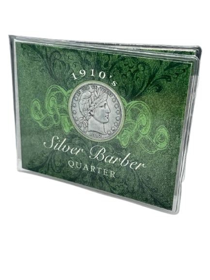 1910s Silver Barber Quarter Dollar Coin Collectible 1915 (1 of 6)