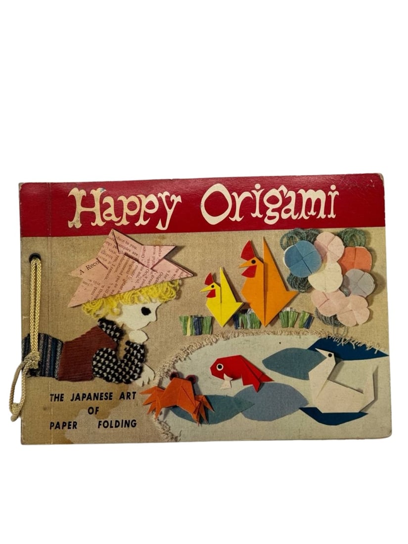 Happy Origami The Japanese Art Of Paper Folding Book 1960 Edition (1 of 8)