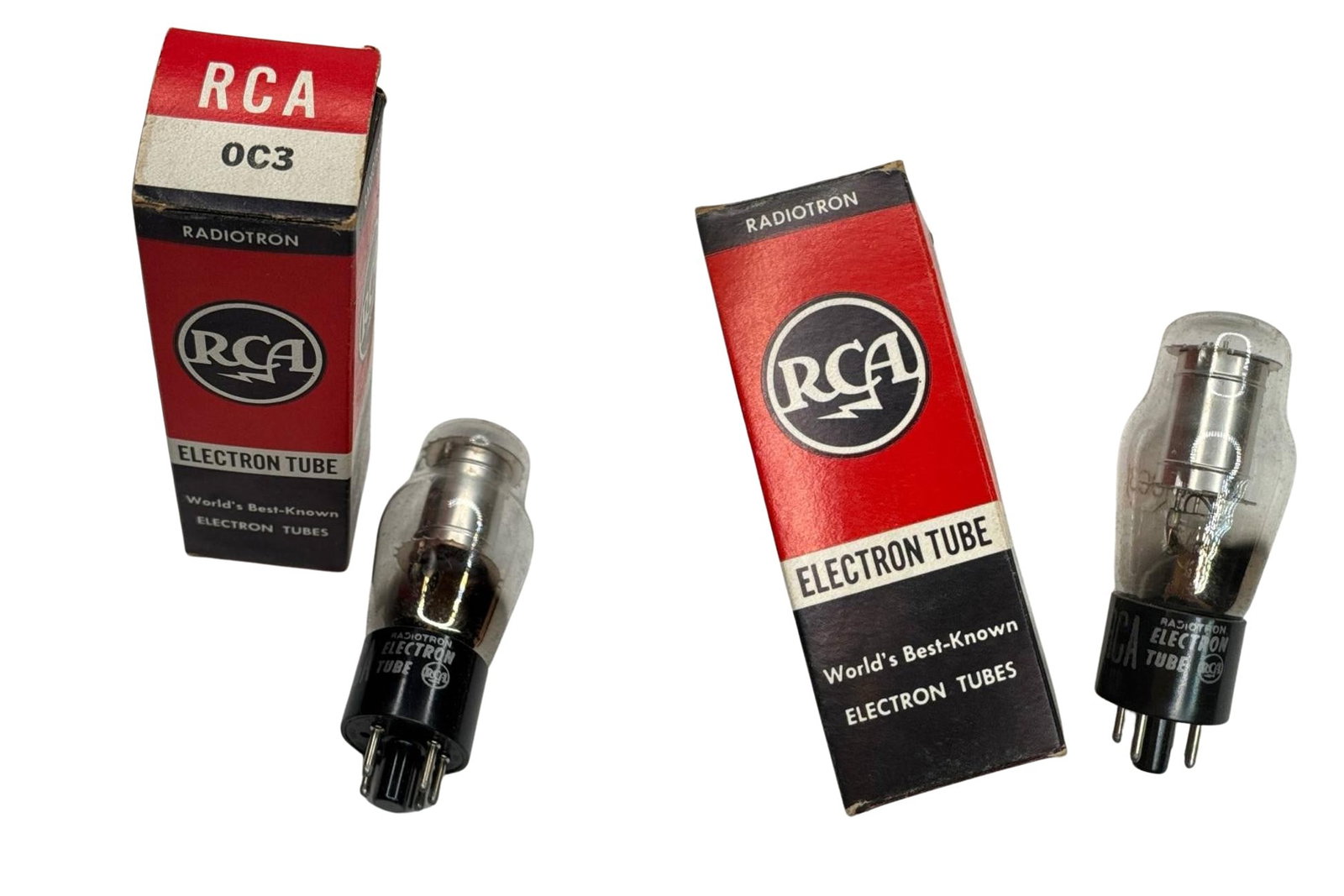 RCA Radiotron 0C3 Electron Vacuum Tube Vintage 3 Inch Tall NOS (1 of 3)