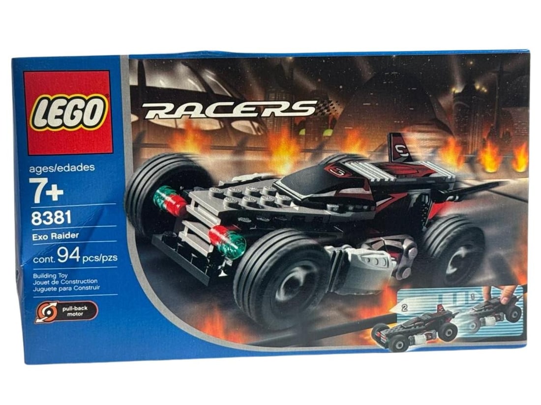 Lego Racers 8381 Exo Raider 94 Pieces Constructible Toy 6x4 In (1 of 9)