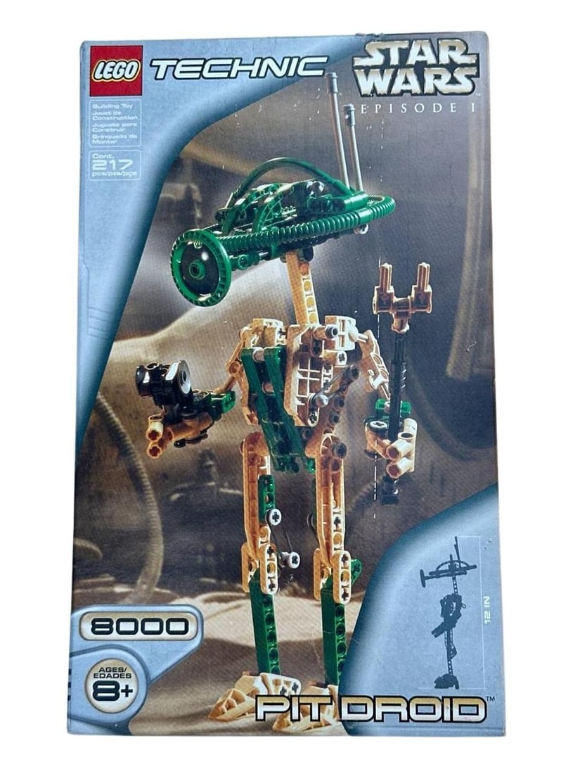 Rare Lego Technic Star Wars Pit Droid 8000 Episode I Collector Set (1 of 9)