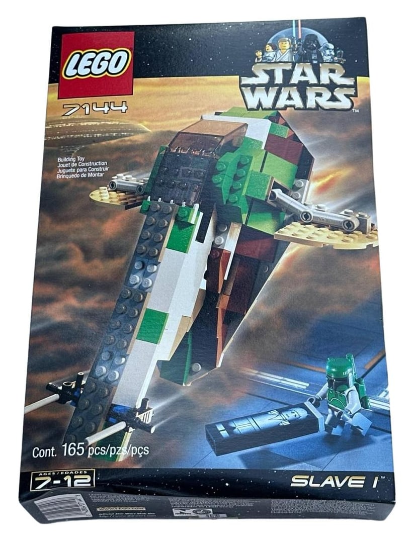 Rare Lego Star Wars 7144 165 Pcs Slave 1 Unopened Box Boba Fett (1 of 9)