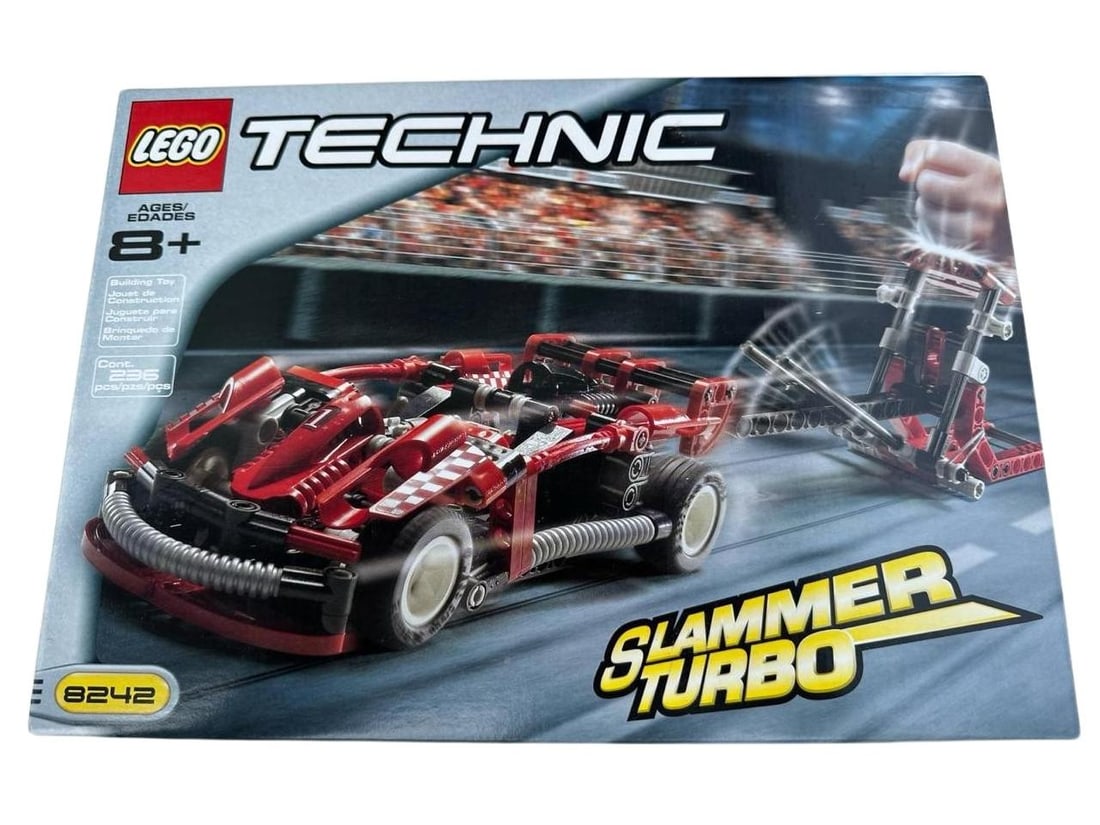 New Lego Technic Slammer Turbo 8242 Item 1033565 2001 Building Toy 8 In (1 of 9)