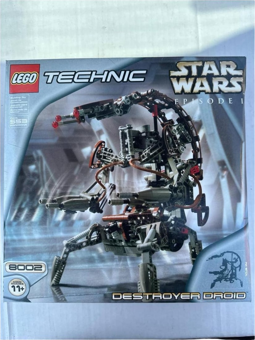 Exclusive Lego Technic Star Wars Episode I 8002 Destroyer Droid Vintage New Mint Condition (1 of 9)