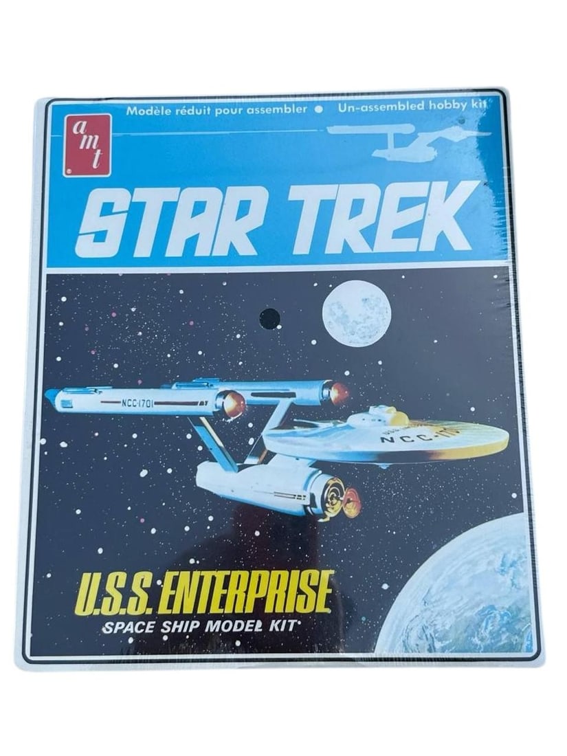 Star Trek USS Enterprise 1983 Sealed Mint Condition Rare Model Kit S951 (1 of 13)