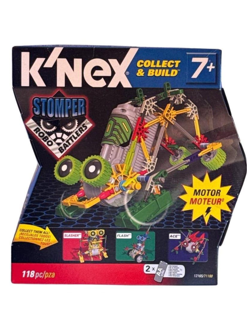 Knex Stomper Robo Battlers Flash Slasher Ace 7 Plus Collect Build 118 Pieces (1 of 9)