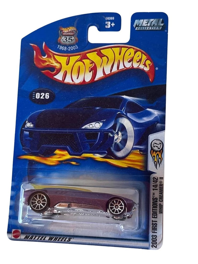 Hot Wheels 2003 First Editions 026 Vapor Bammer II 142 Collectible Car: Hot Wheels 2003 First Editions 026 Vapor Bammer II 142 Collectible Car stands out as a prized die cast release from the renowned 2003 First Editions lineup This iconic model features an aerodynamic bo