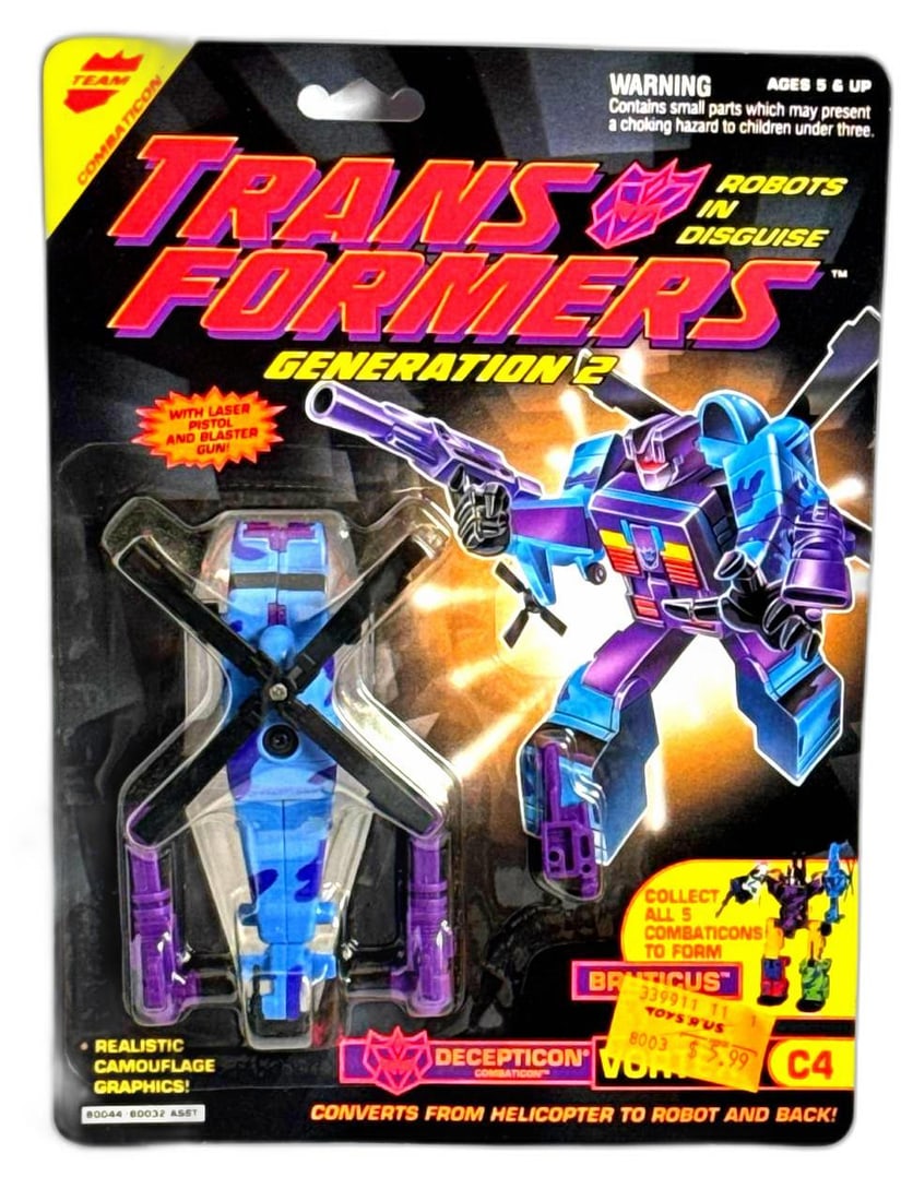 Transformers Generations Fall Of Cybertron Decepticon Vortex 6 In Action Figure (1 of 6)