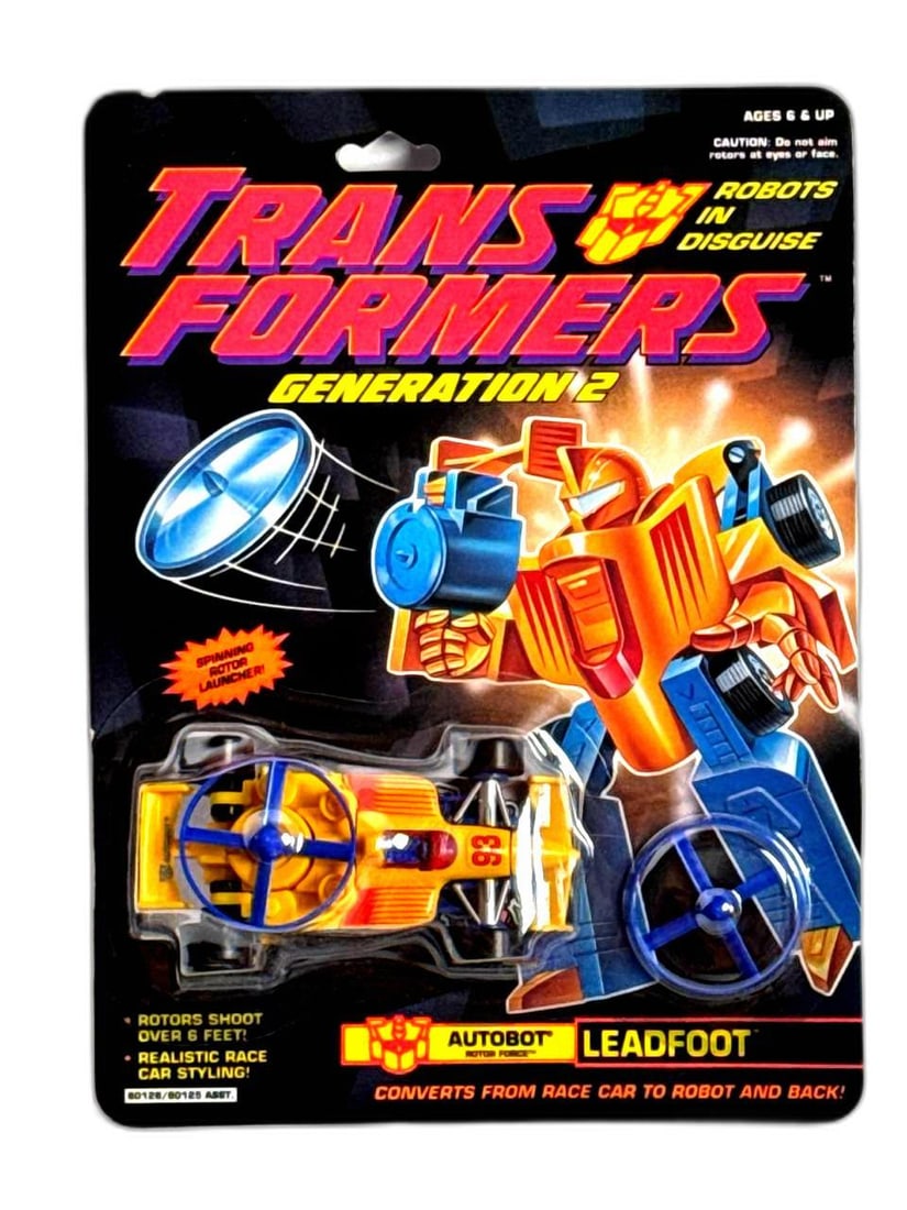 Transformers Generation 2 Hasbro 1993 Autobot Race Car Action Figure G2 (1 of 6)