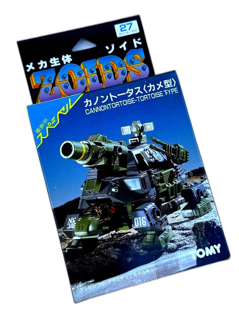 Zoids TOMY Cannon Tortoise Gannontos Model Kit Collectible Toy 3in: Zoids TOMY Cannon Tortoise Gannontos Model Kit Rare Collectible Toy is a classic piece that resonates with passionate fans of the Zoids universe. This vintage Japanese kit stands out for its intricate