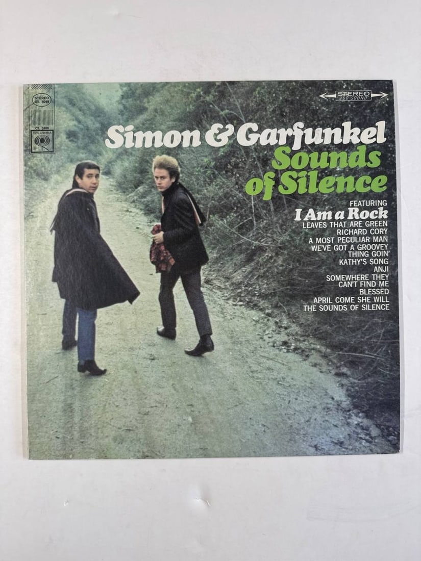 Simon Garfunkel Sounds Of Silence Vinyl LP Original Columbia Record CL 2469 (1 of 2)