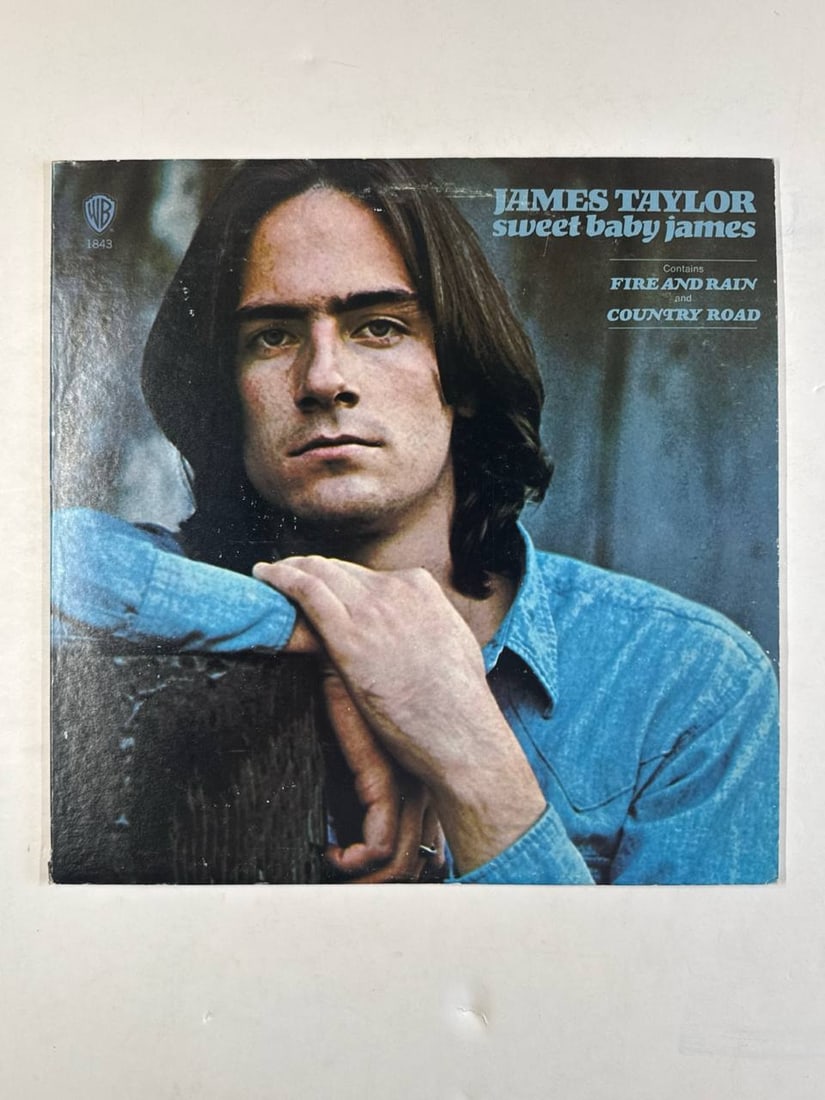 James Taylor Sweet Baby James Vinyl LP 12 Inch Original Warner Bros Rare (1 of 2)
