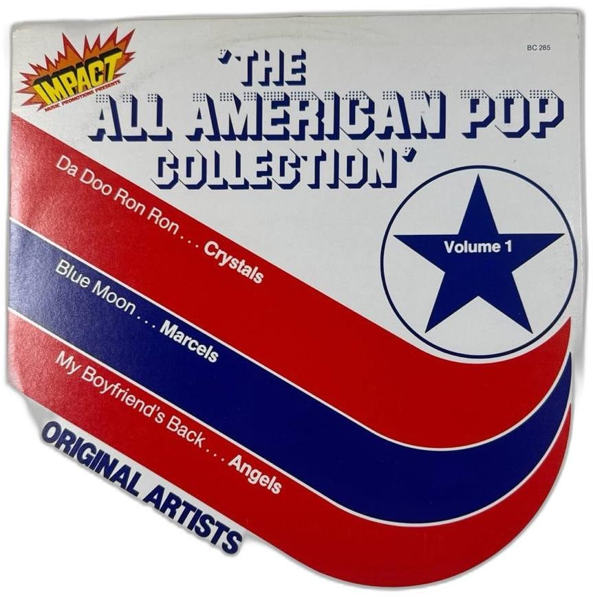 All American Pop Collection Volume 1 Vinyl Album 1980 Original Artists: All American Pop Collection Volume 1 Vinyl Album from 1980 Original Artists is a lively showcase of timeless pop hits that defined a generation. Featuring tracks by The Crystals, Jimmy Gilmer, Duane E