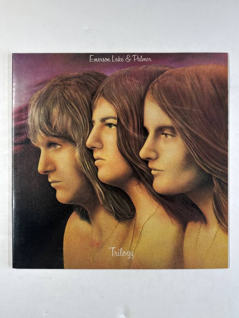 Emerson Lake And Palmer Trilogy Vintage 12 Inch Vinyl Album Classic Rock: Emerson Lake And Palmer Trilogy Vintage 12 Inch Vinyl Album Classic Rock is an iconic piece of progressive rock history. Released in 1972 on the Atlantic label, this album demonstrates the trio's mast