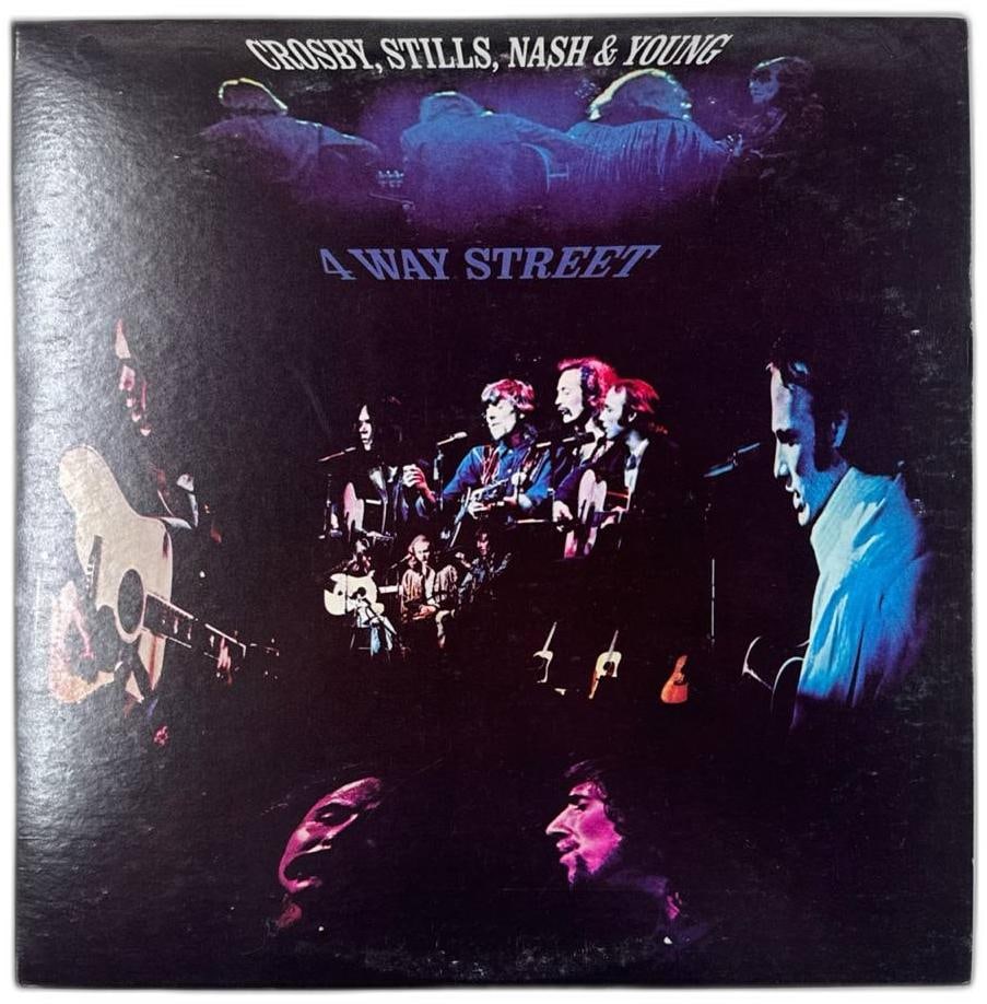 Crosby Stills Nash And Young 4 Way Street Double Vinyl LP Classic Rock Album (1 of 4)