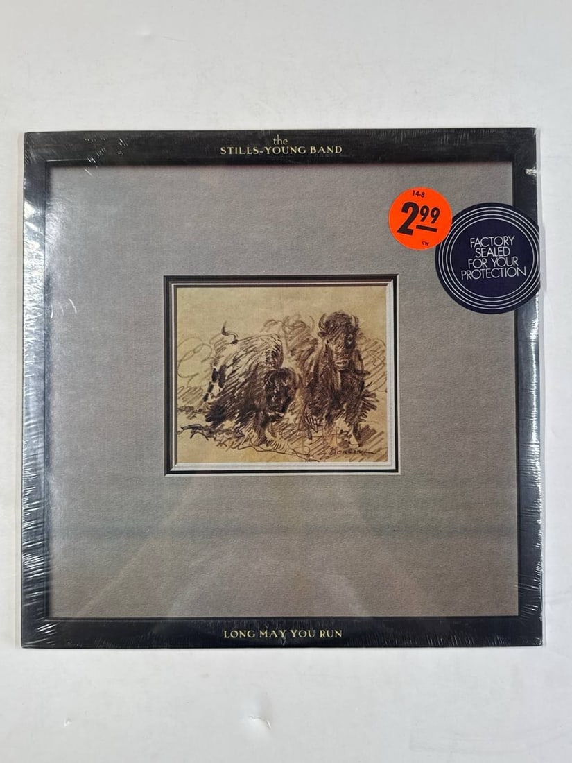 The Stills Young Band Long May You Run Sealed Mint New 1976 Vinyl Record LP: The Stills Young Band’s Long May You Run sealed vinyl record from 1976 is a prized addition for collectors and fans seeking a rare piece of classic rock history. The collaboration of Stephen Stills