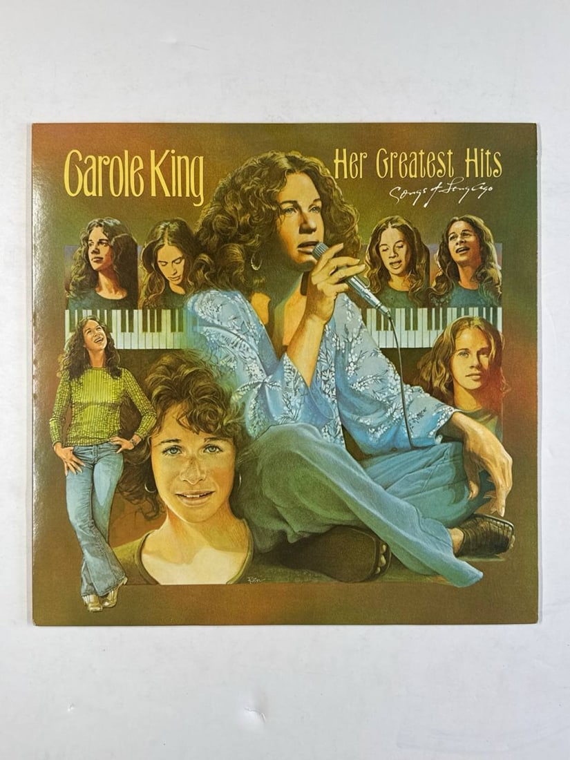 Carole King Her Greatest Hits Songs Of Long Ago LP Vinyl 1978: Carole King Her Greatest Hits Songs Of Long Ago LP is a timeless collection capturing the essence of her 1970s music. This vinyl includes beloved tracks such as Jazzman, So Far Away, and I Feel The Ea