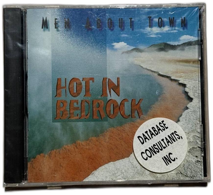 Men About Town Hot In Bedrock Audio CD Sealed Mint Unopened (1 of 2)