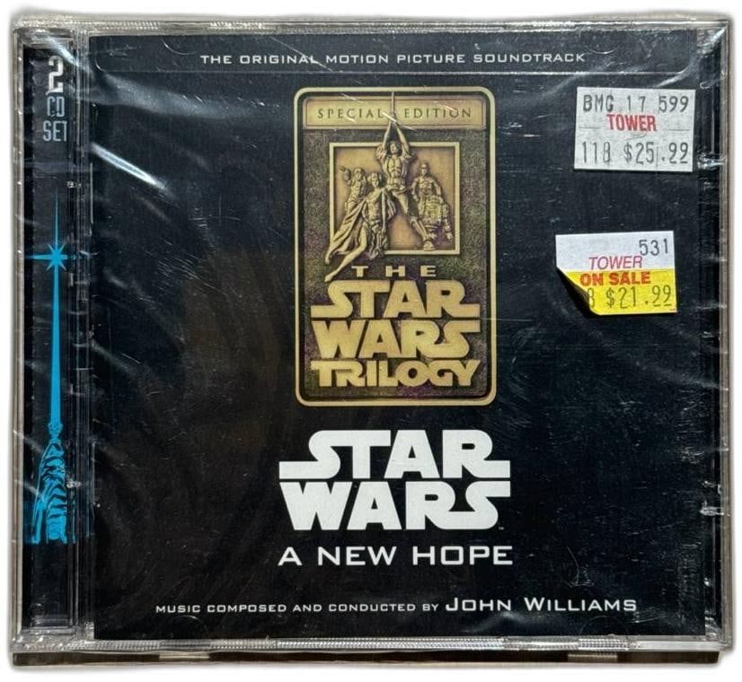 Star Wars Trilogy A New Hope Original Soundtrack By John Williams 2 CD Sealed Mint Unopened: The Star Wars Trilogy A New Hope Original Soundtrack by John Williams remains one of the most iconic film scores in cinematic history. This 2 CD collection is sealed, mint, unopened, ensuring it is in