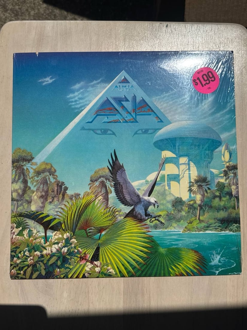 Asia Alpha 1983 Vinyl Record Classic Rock Album Geffen Sealed Unopened US (1 of 3)