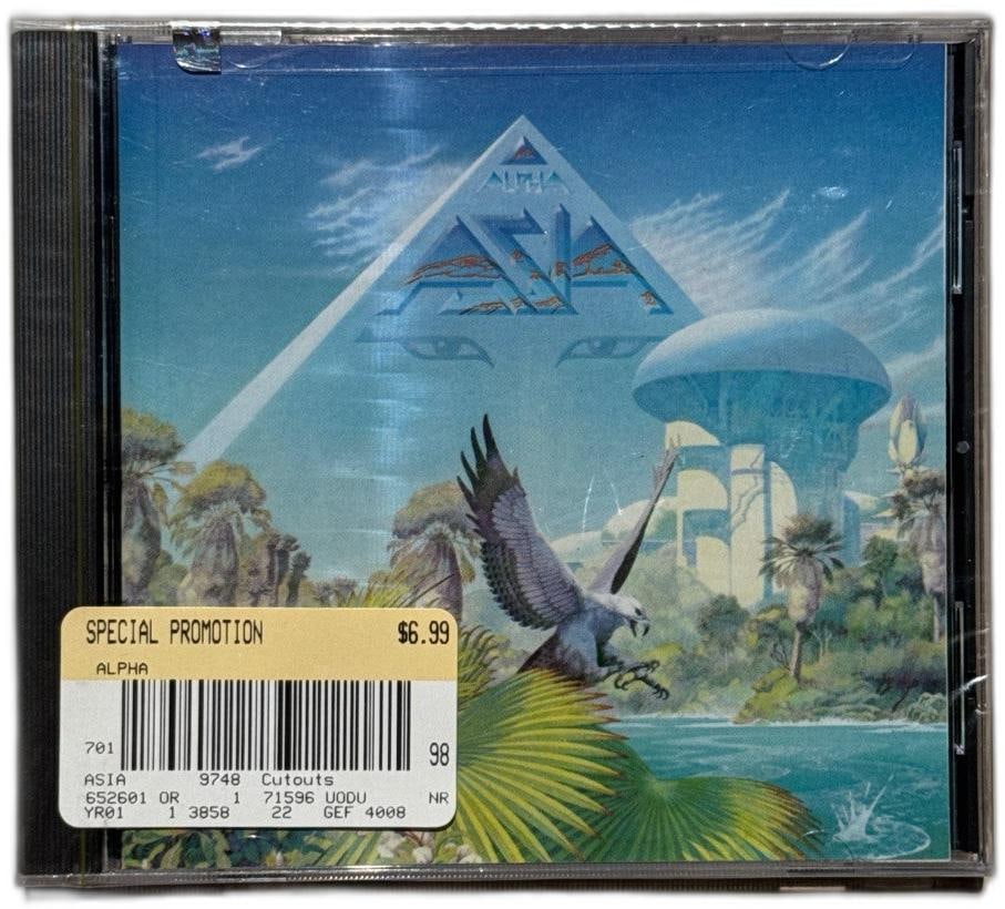 Asia Alpha Original 1983 Rock CD Album Sealed Mint Unopened Collector: Asia Alpha sealed mint unopened is a rare 1983 progressive rock masterpiece that remains highly sought after by fans of the era. With melodic harmonies, intricate songwriting, and memorable guitar rif