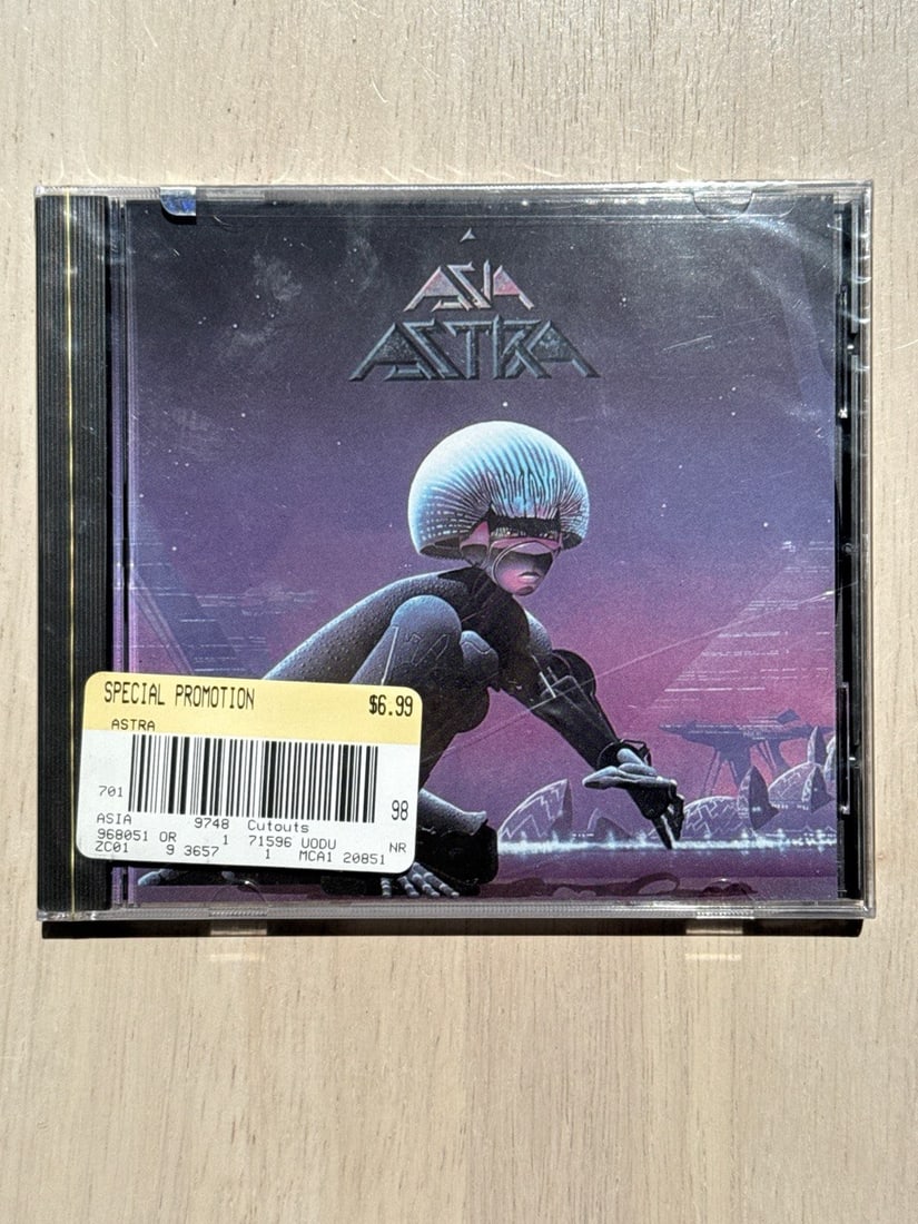 Asia Astra Original Sealed CD Vintage Rare 1985 Rock Album Mint Unopened: Asia Astra Original Sealed CD Vintage Rare 1985 Rock Album Mint Unopened is a coveted treasure for collectors and classic rock enthusiasts. Released in 1985, this album encapsulates the progressive ro