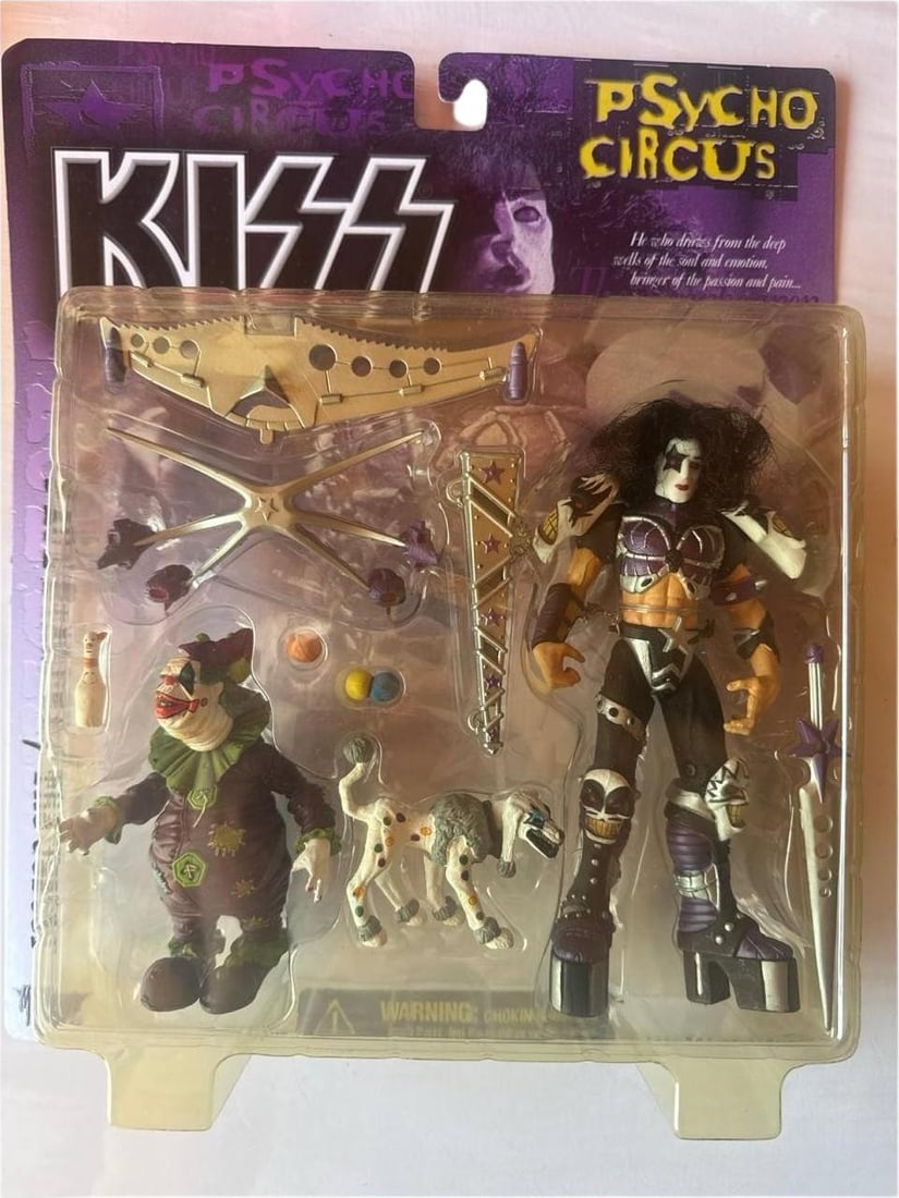 Kiss Psycho Circus Gene Simmons McFarlane 1998 Action Figure 7in (1 of 5)