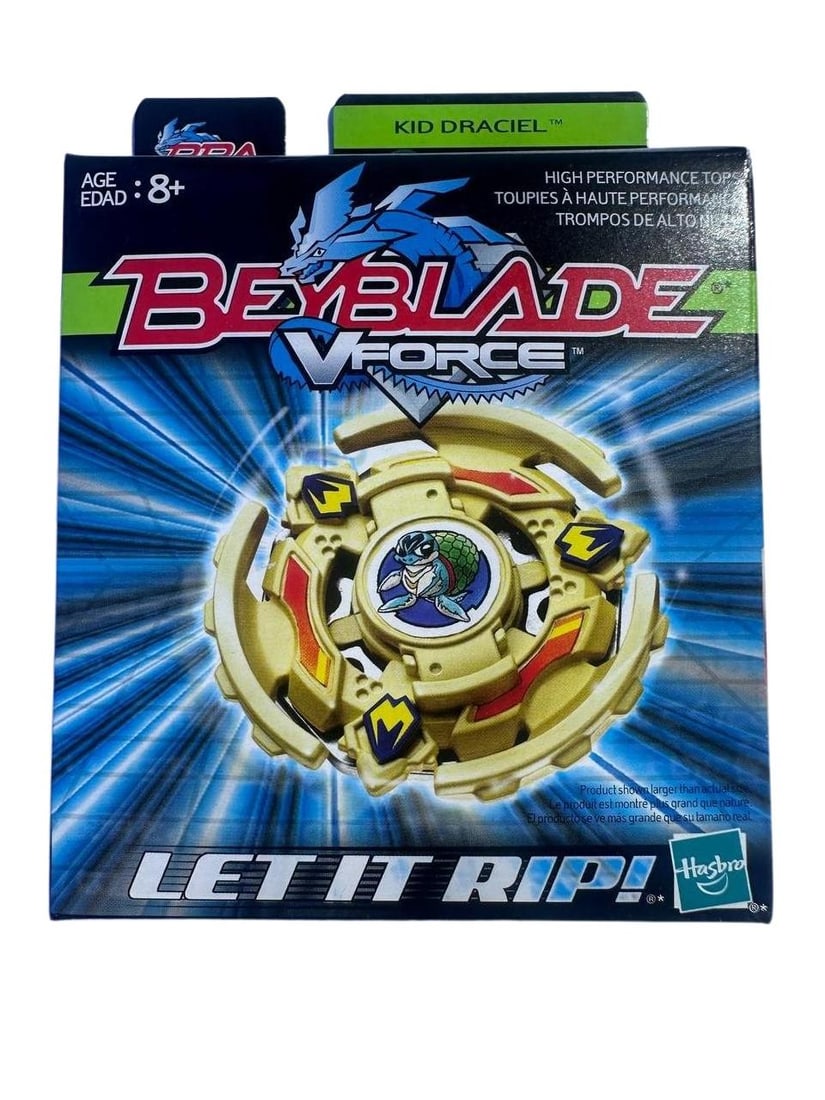 Beyblade VForce Kid Draciel Hasbro High Performance Top US 3in (1 of 5)