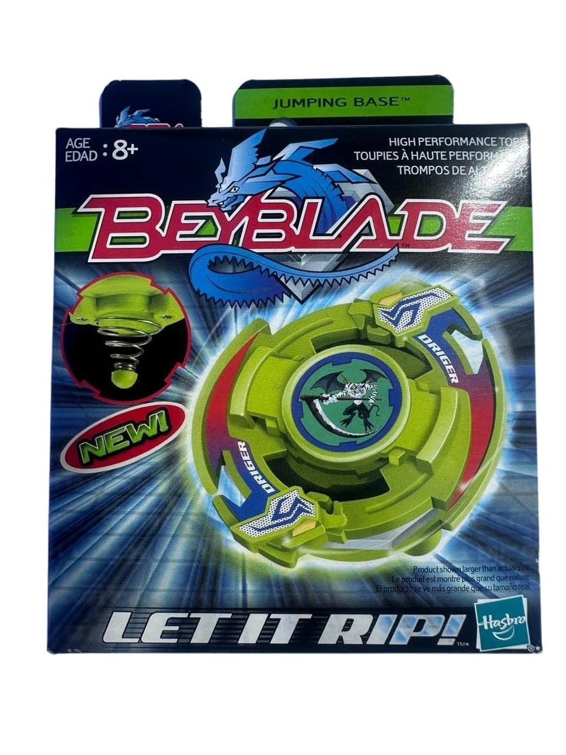 Beyblade Jumping Base Endurance Hasbro Authentic Build Launch Battle Tops US: Beyblade Jumping Base Endurance Hasbro Authentic Build Launch Battle spinning top for intense duels with advanced engineering. This remarkable version features a Jumping Base that elevates spinning pe