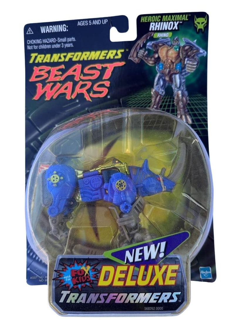 Transformers Beast Wars Heroic Maximal Rhinox Fox Kids Deluxe First Edition Mint (1 of 5)